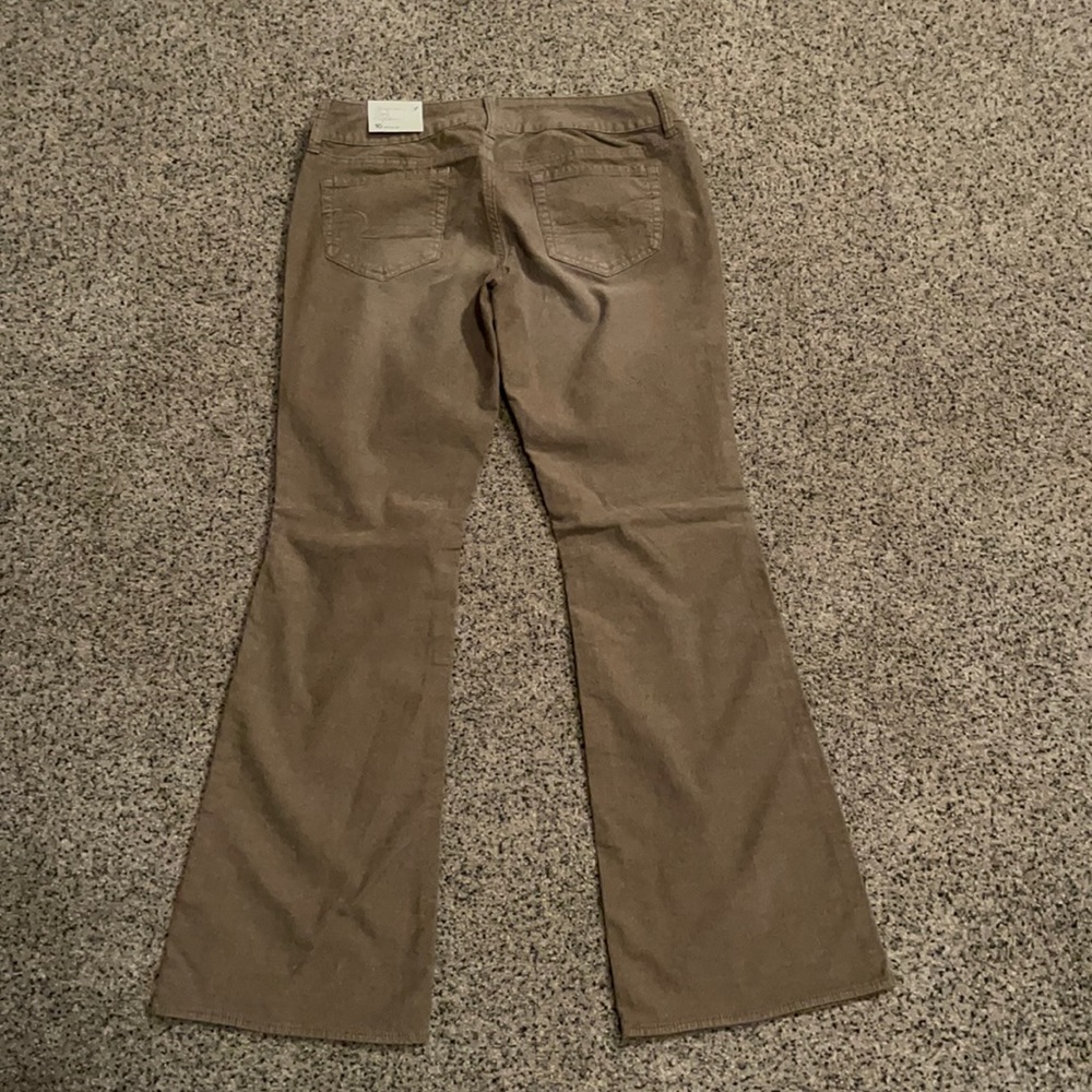 NWT American Eagle wide leg corduroy pants size 10